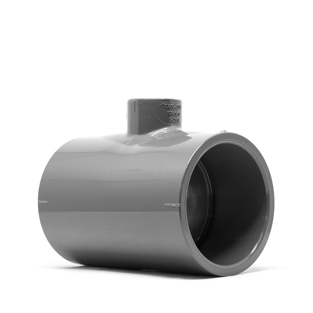 UPVC Schedule 80 Fitting Reducing Tee from Charlotte Product Photo