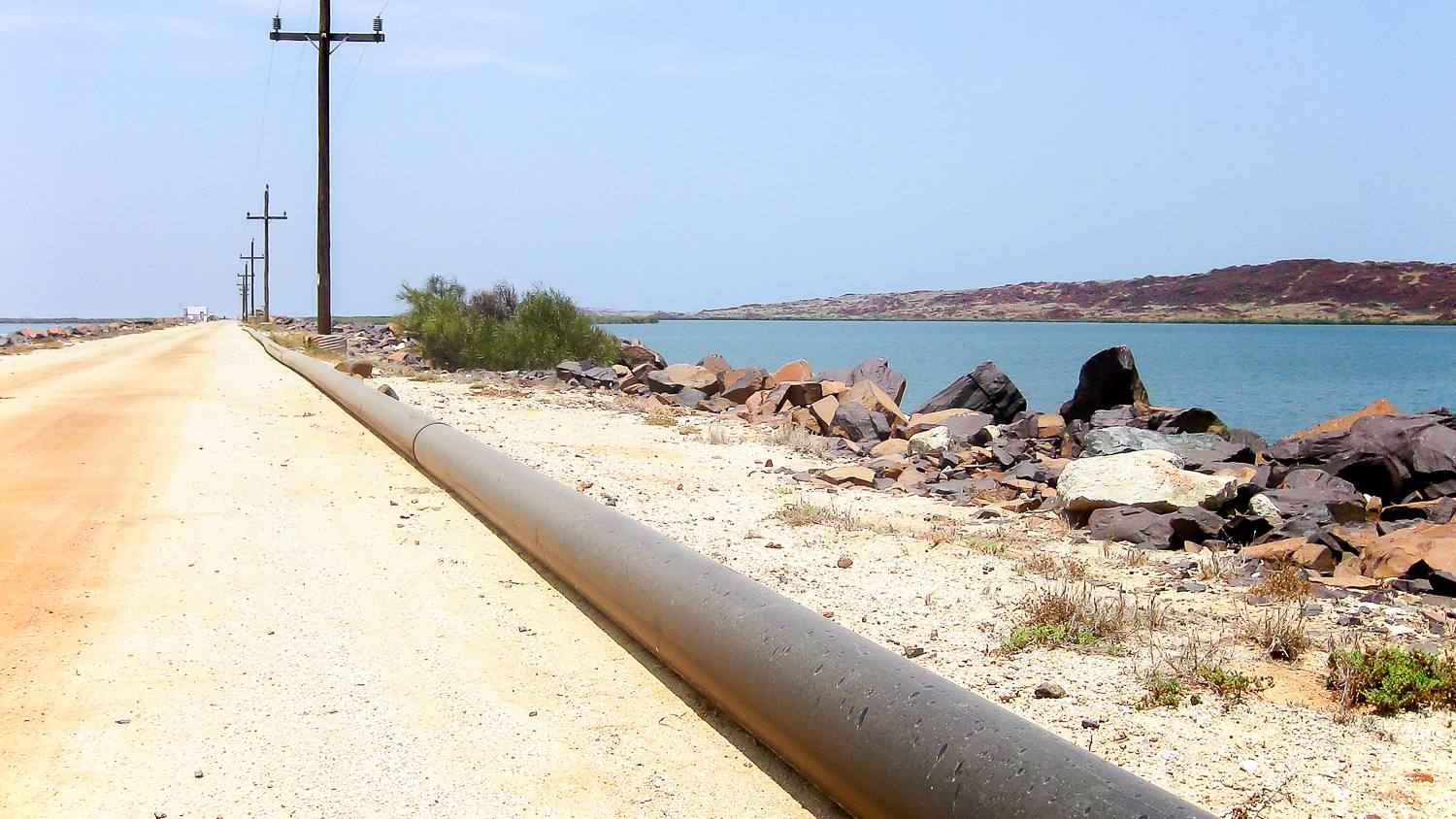 A Fusion Installed PE pipeline in remote Australia