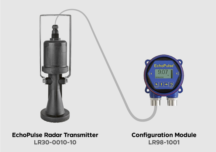 EchoPulse LR30 and Configuration-Module