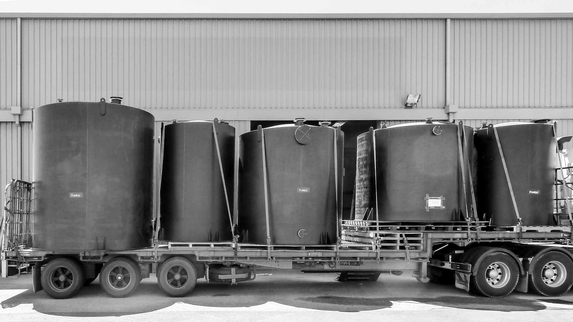 Custom Fabricated PE Tanks by Fusion