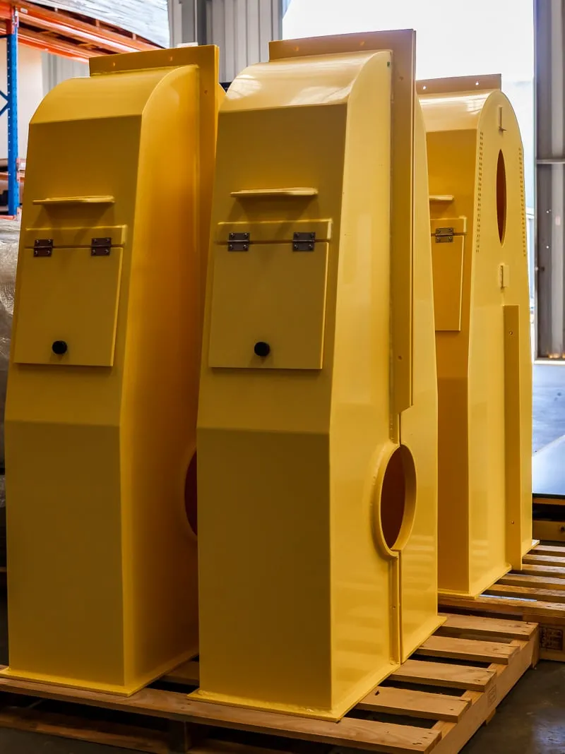 Minion Machine Guards in Yellow PE