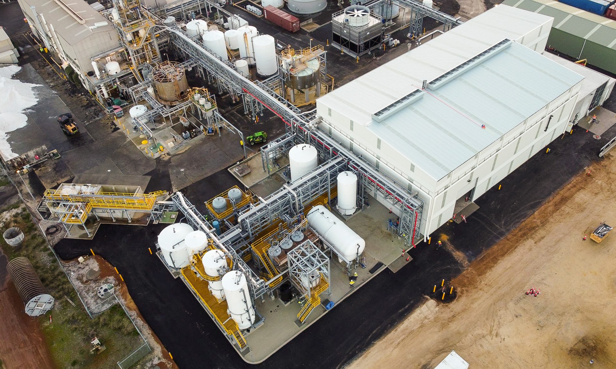 Exterior site overview photo of the Kemerton Chlor Alkali Plant
