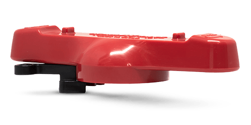 Image of an Asahi Type 21 ball valve lockable handle on a transparent background